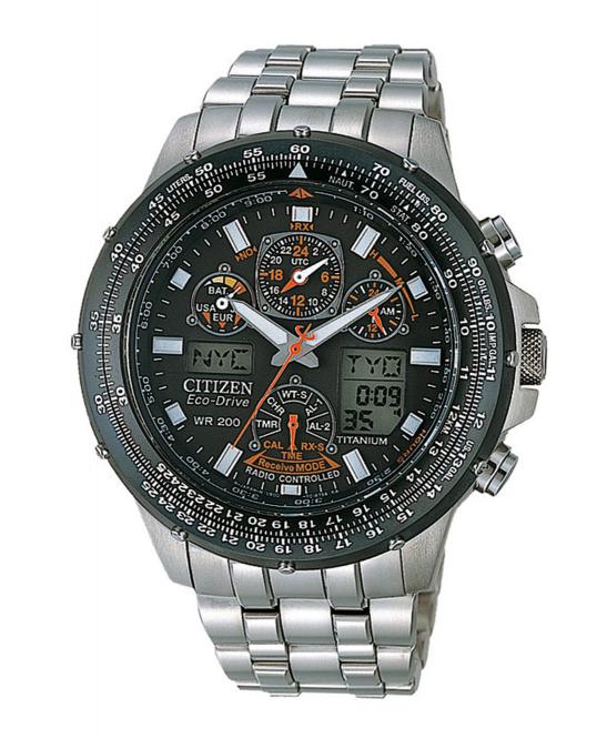 CITIZEN Eco-Drive Radio Controlled Super Skyhawk JY0080-62E 