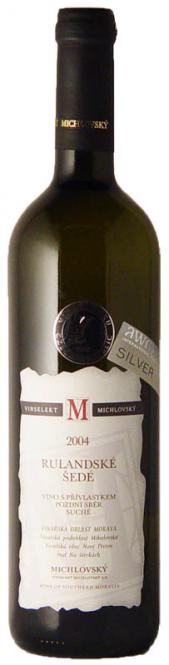 Rulandské šedé 2004 Pozdní sběr 