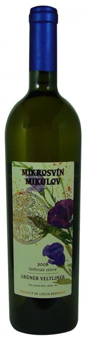 Veltlínské zelené 2008-9 Pozdní sběr 